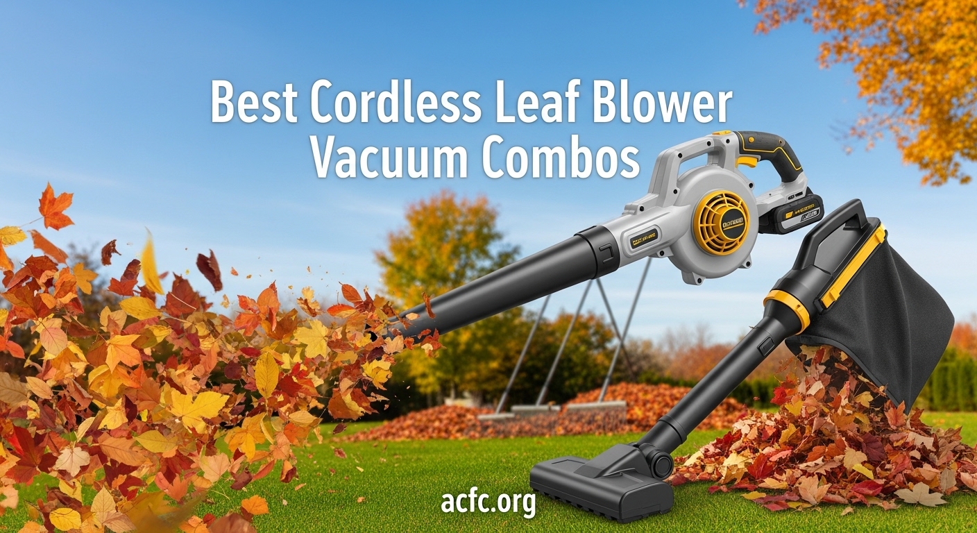 Best Cordless Leaf Blower Vacuum Combos
