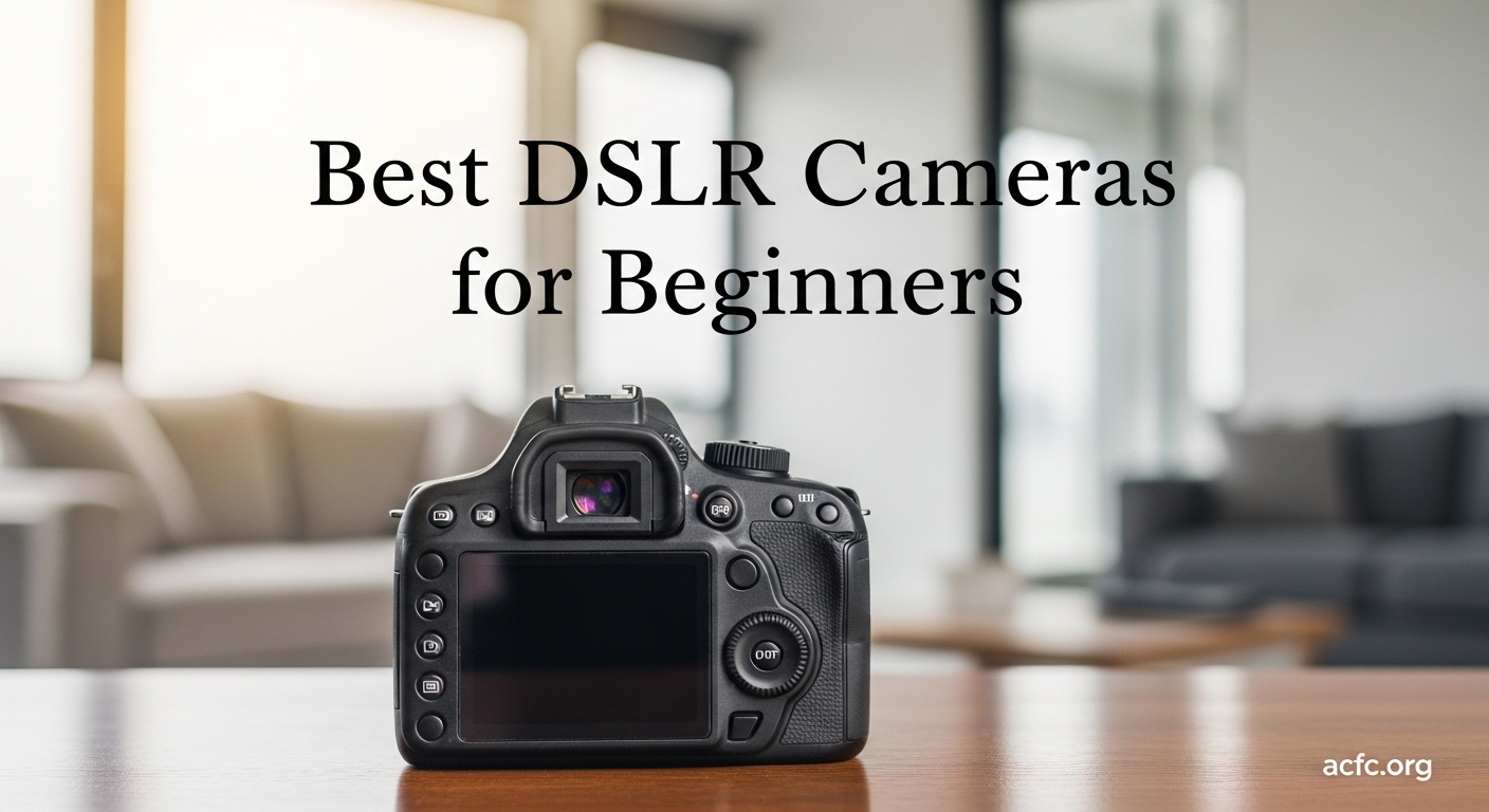 Best DSLR Cameras for Beginners