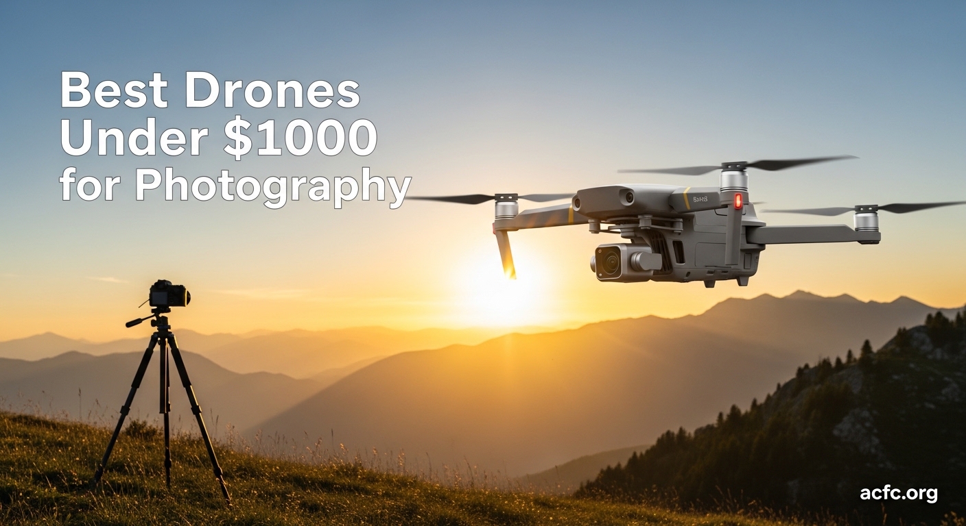 Best Drones Under $1000 for Photography