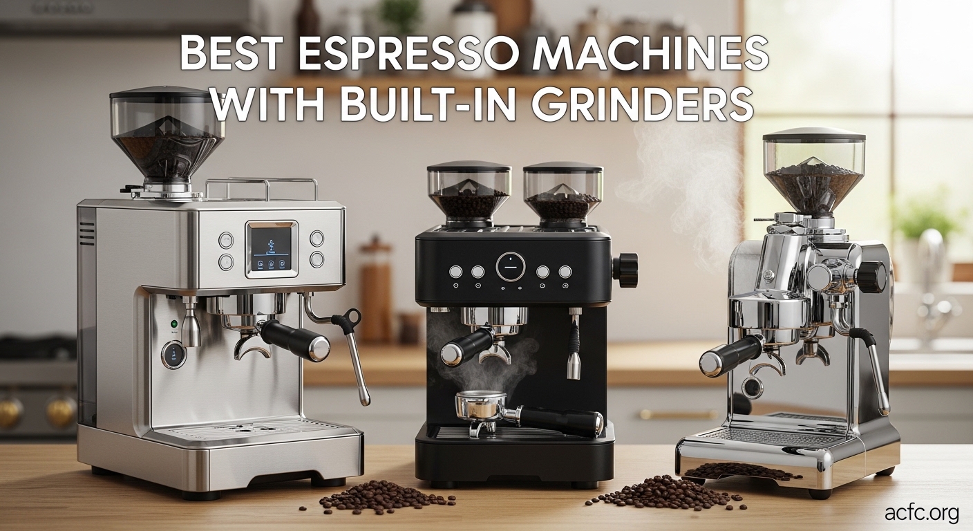Best Espresso Machines With Built-In Grinders