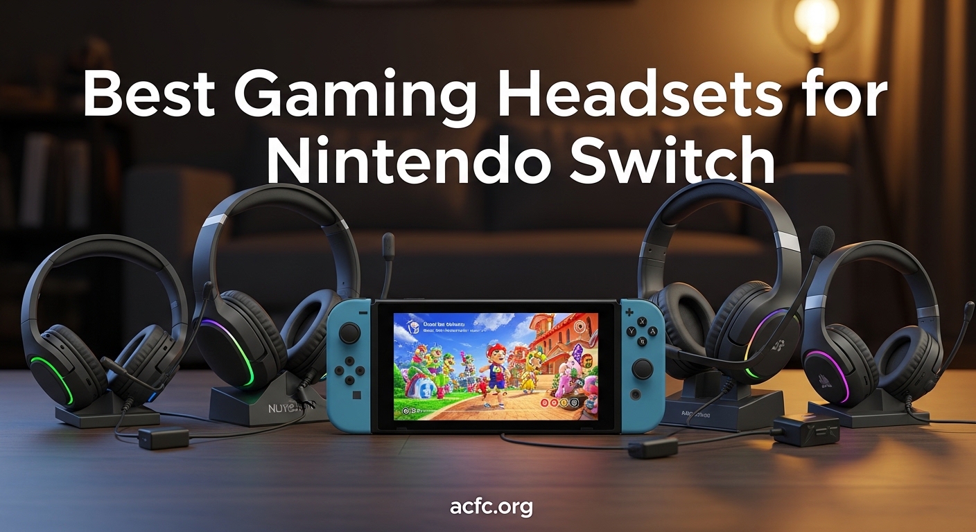 Best Gaming Headsets for Nintendo Switch