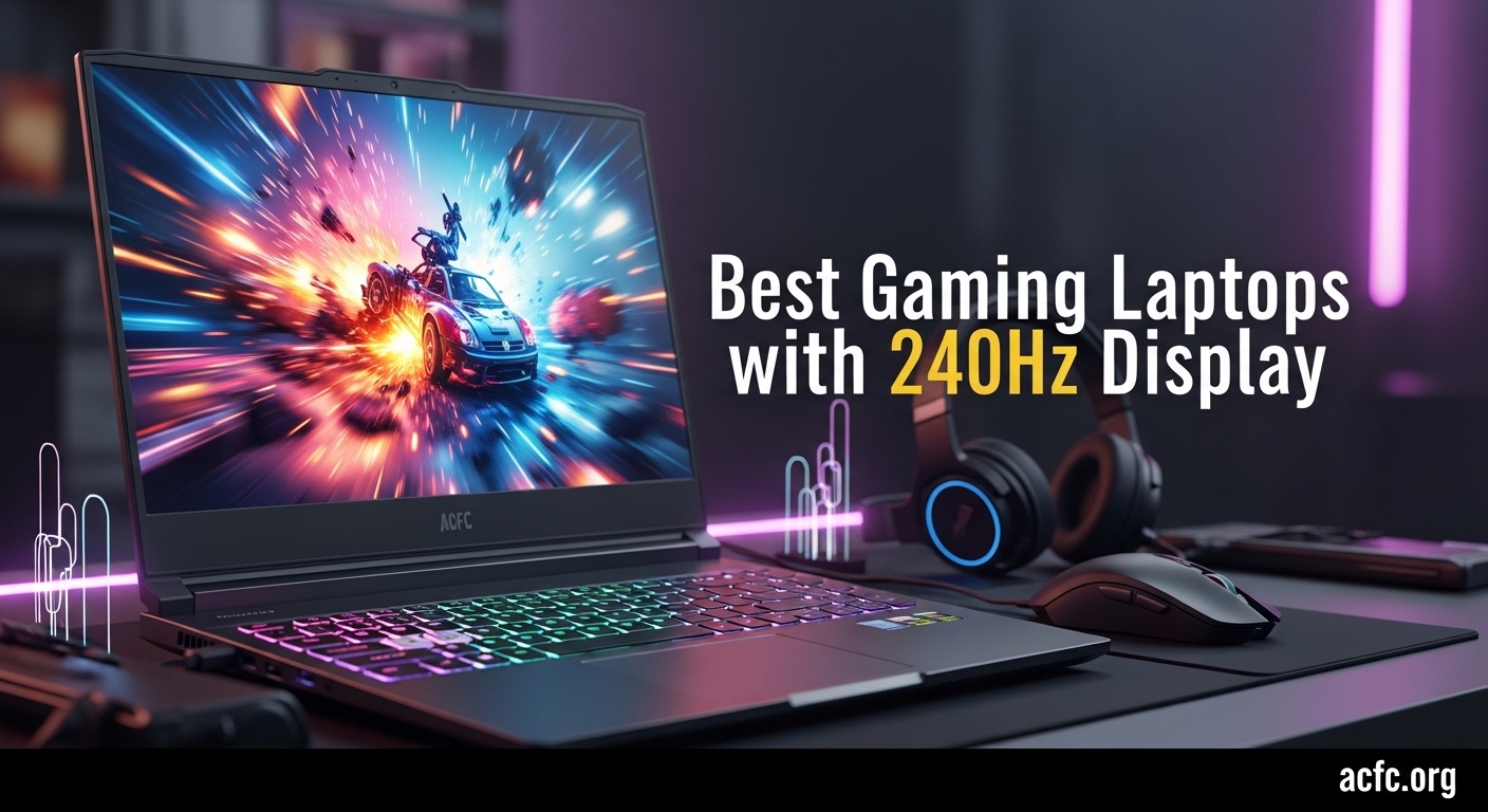 Best Gaming Laptops with 240Hz Display
