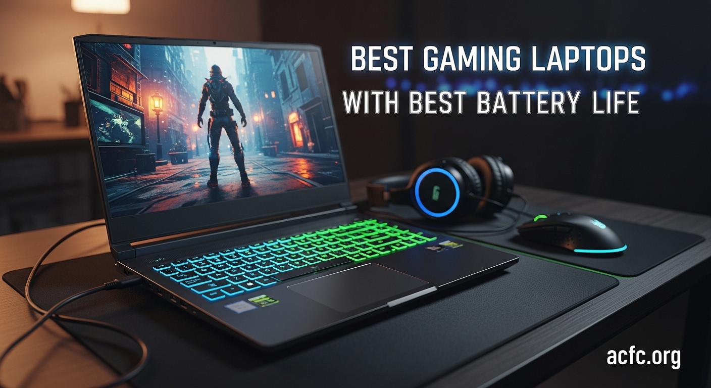 Best Gaming Laptops with Best Battery Life