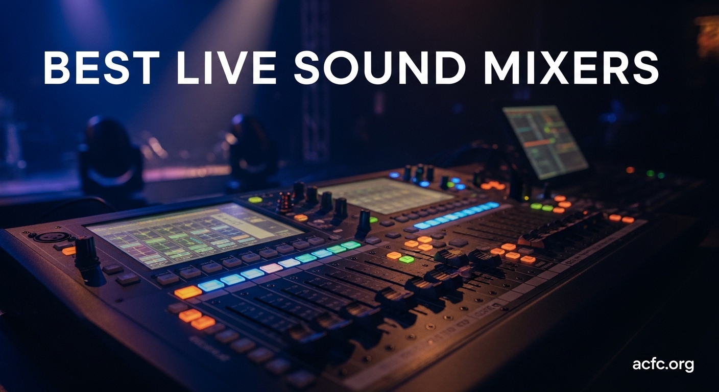 Best Live Sound Mixers