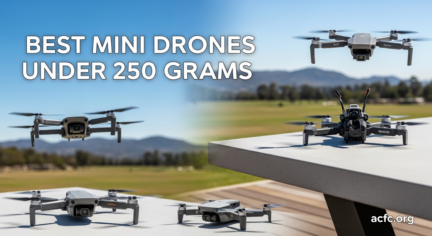 Best Mini Drones Under 250 Grams