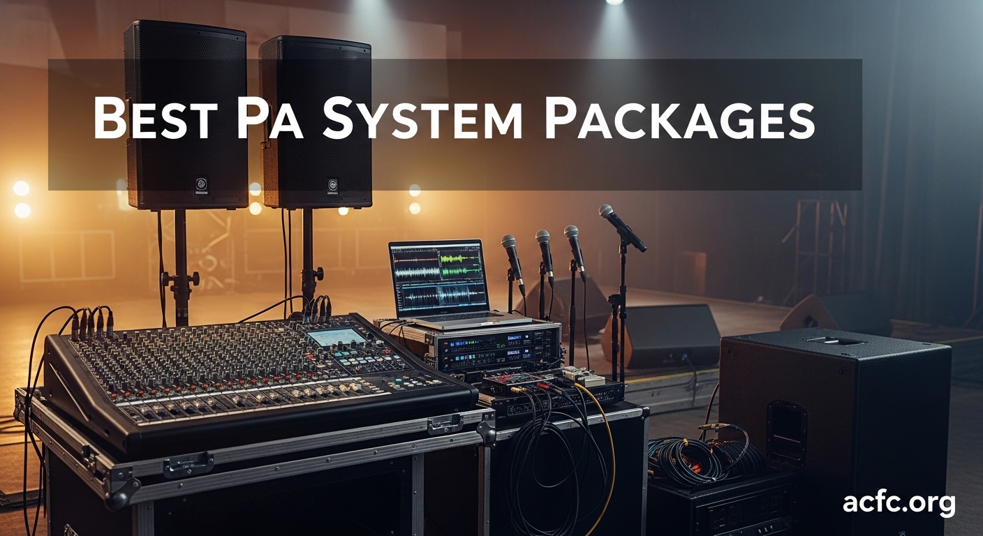 Best PA System Packages