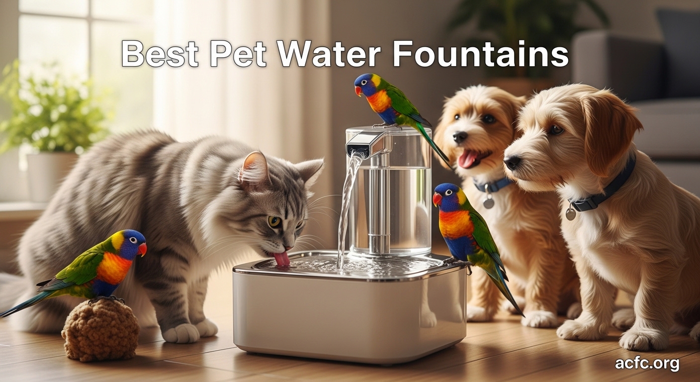 Best Pet Water Fountains