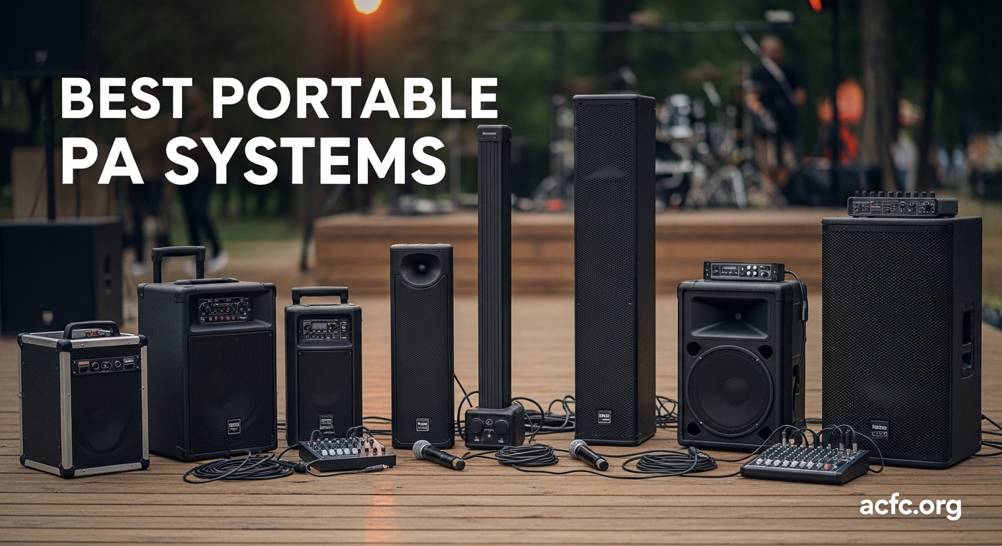 Best Portable PA Systems