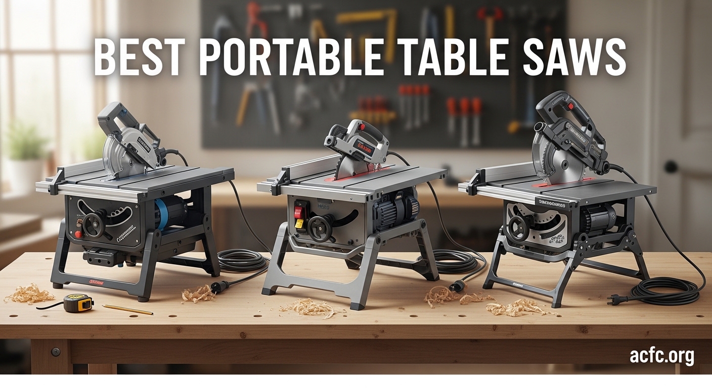 Best Portable Table Saws