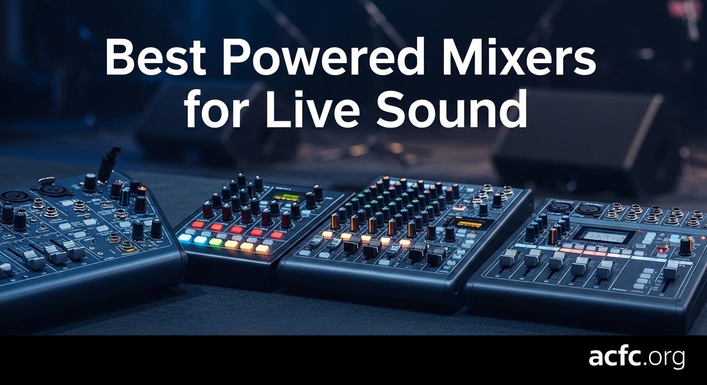 Best Powered Mixers for Live Sound