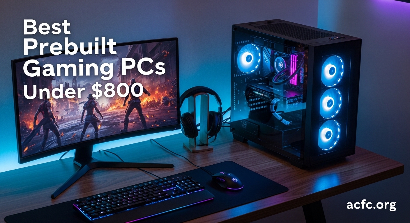Best Prebuilt Gaming PCs Under $800