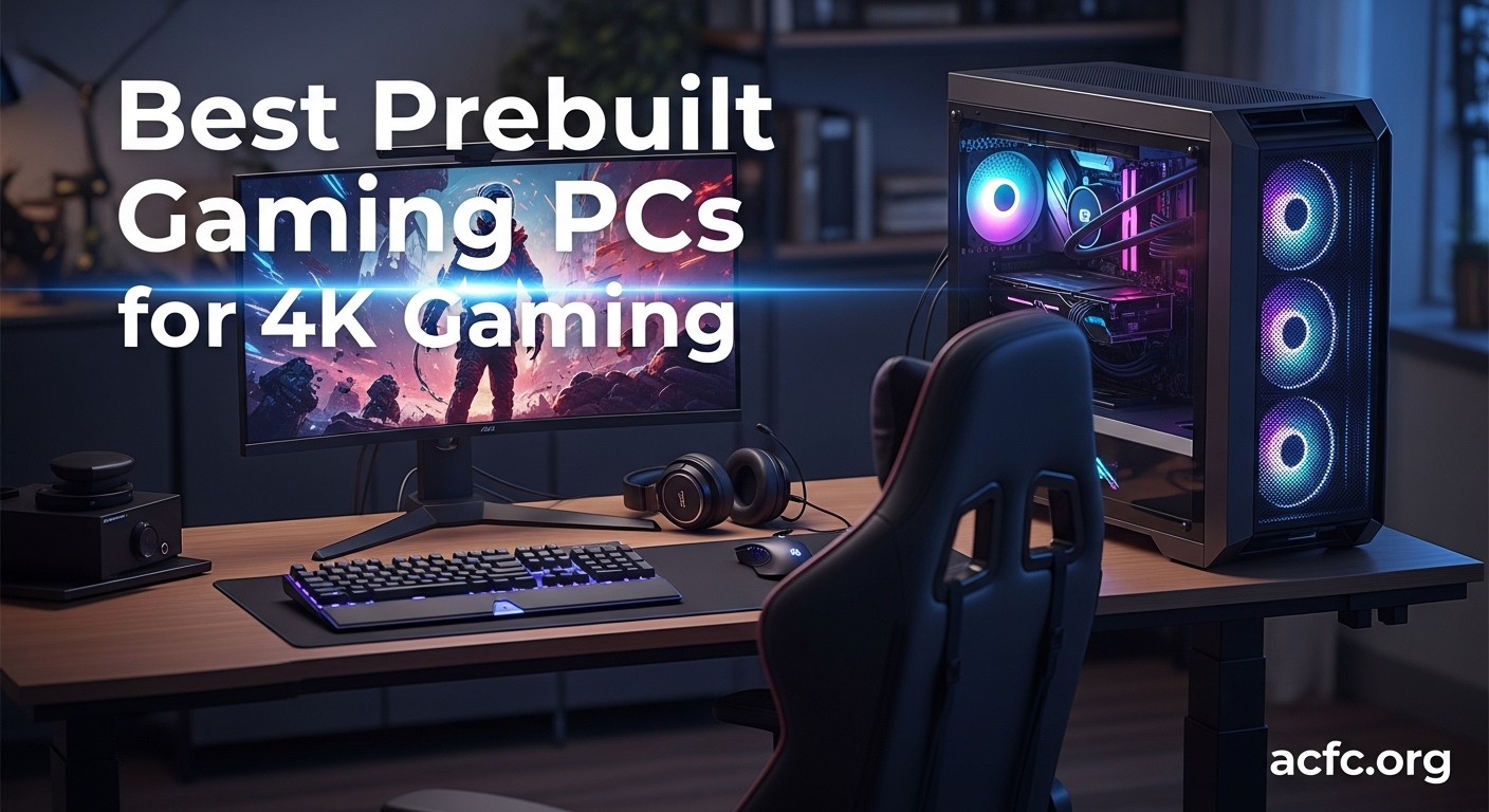 Best Prebuilt Gaming PCs for 4K Gaming