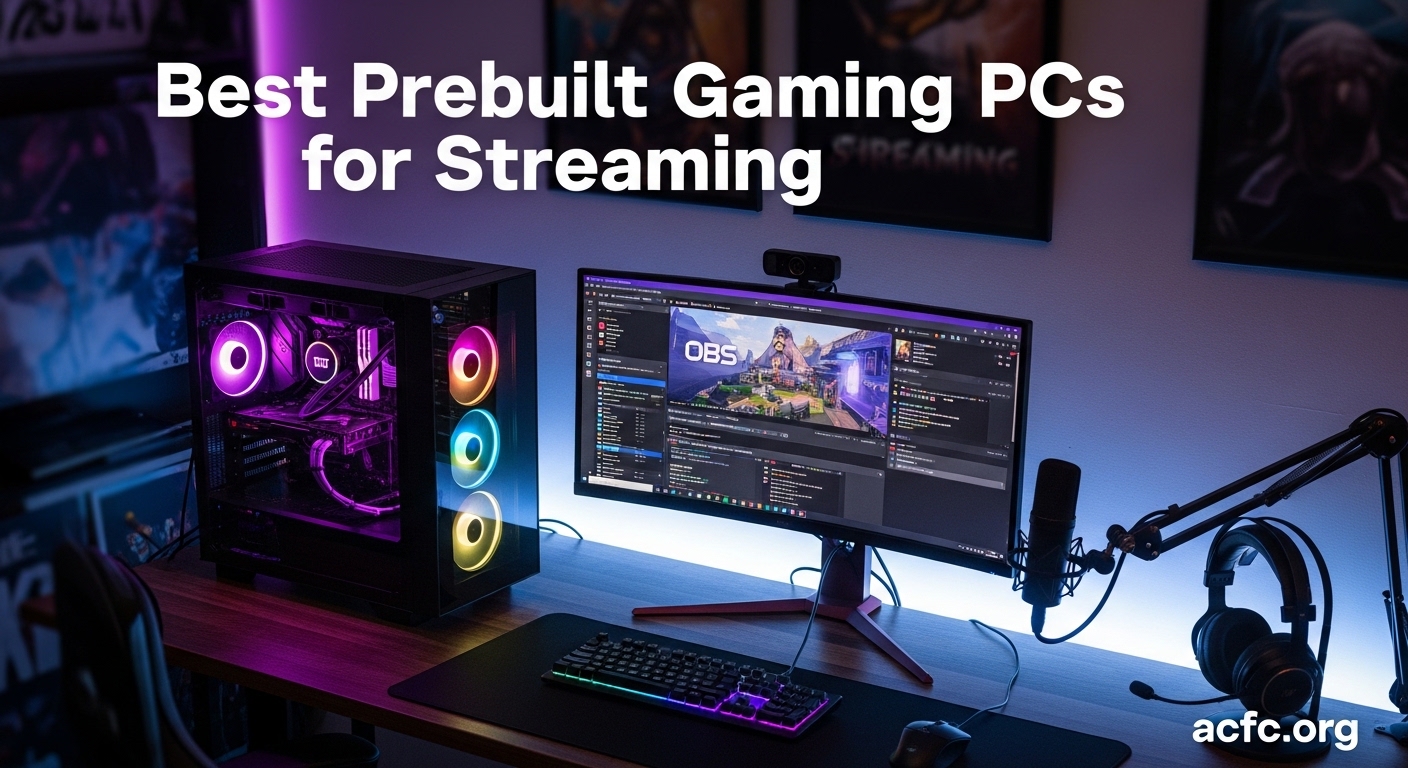 Best Prebuilt Gaming PCs for Streaming