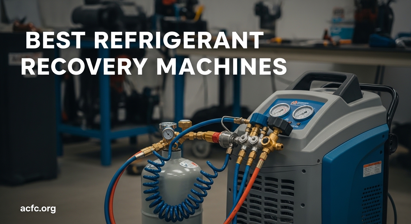 Best Refrigerant Recovery Machines