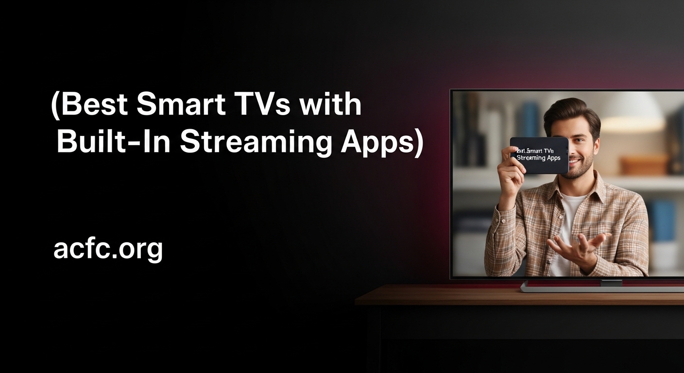 Best Smart TVs with Built-In Streaming Apps