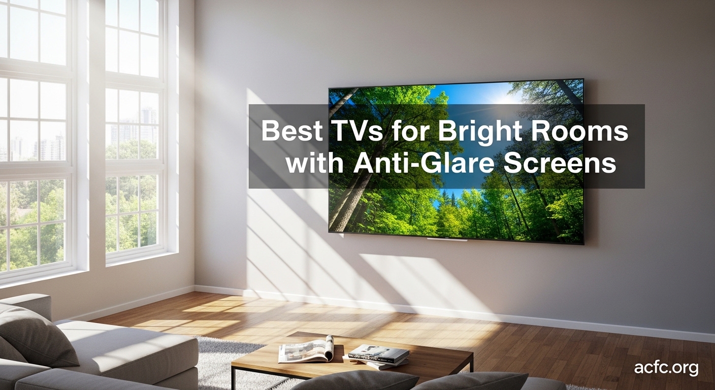 Best TVs for Bright Rooms with Anti-Glare Screens