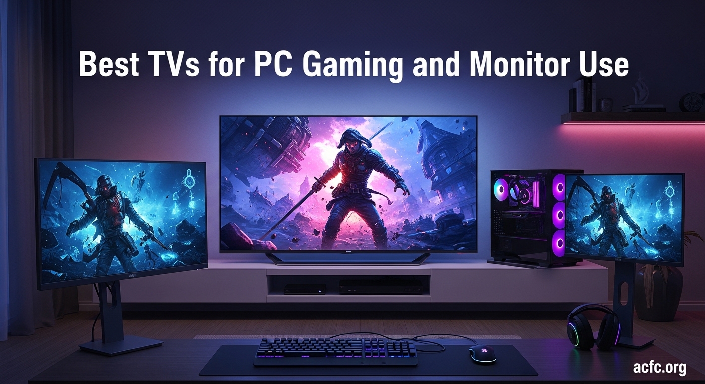 Best TVs for PC Gaming and Monitor Use