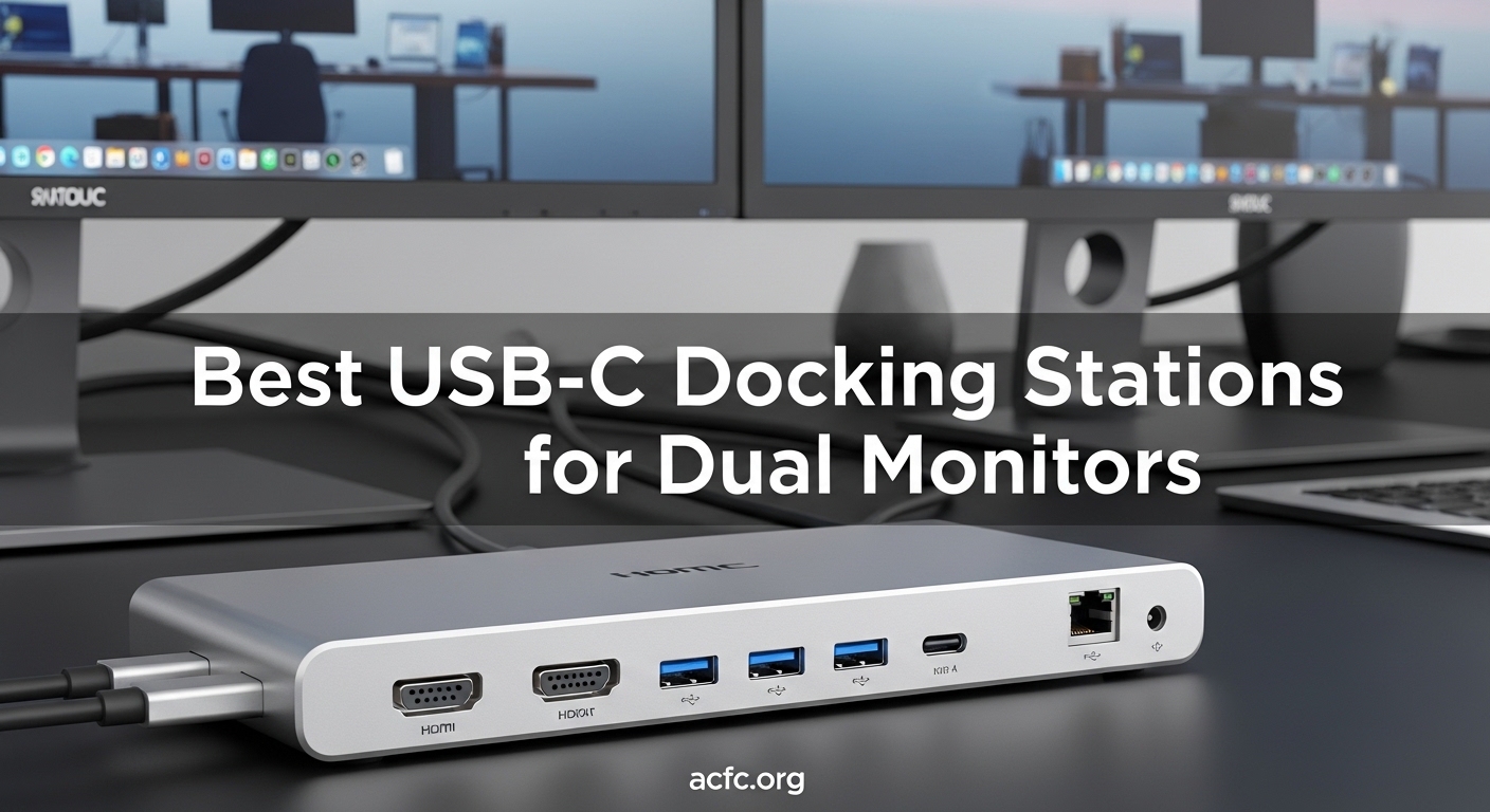 Best USB-C Docking Stations for Dual Monitors