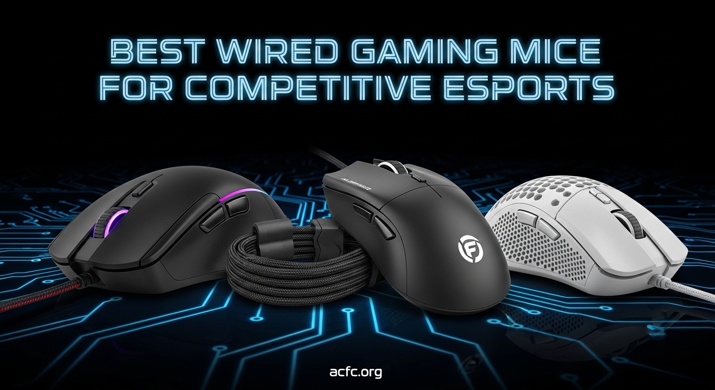 Best Wired Gaming Mice for Competitive Esports