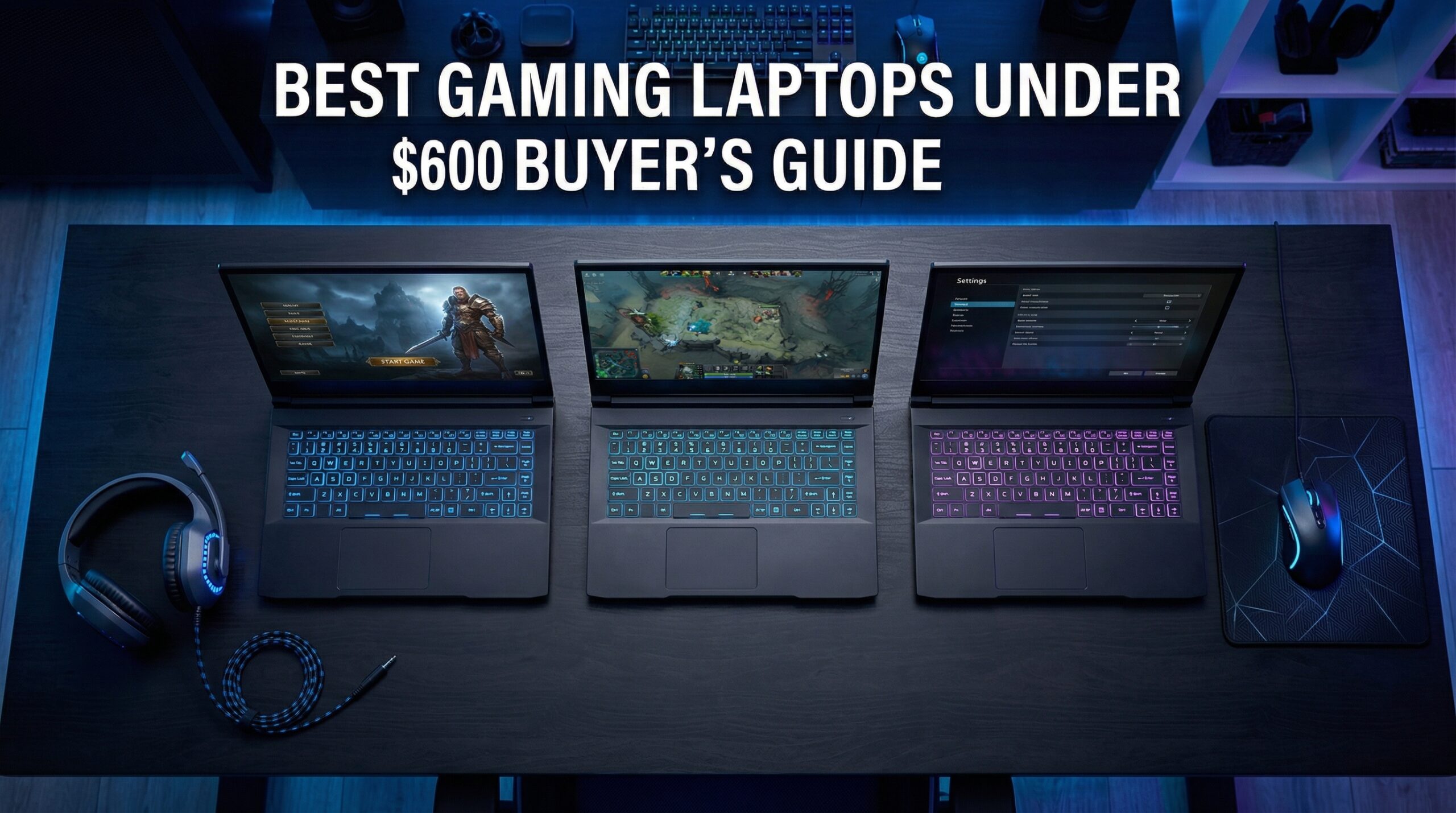 Best Gaming Laptops Under $600