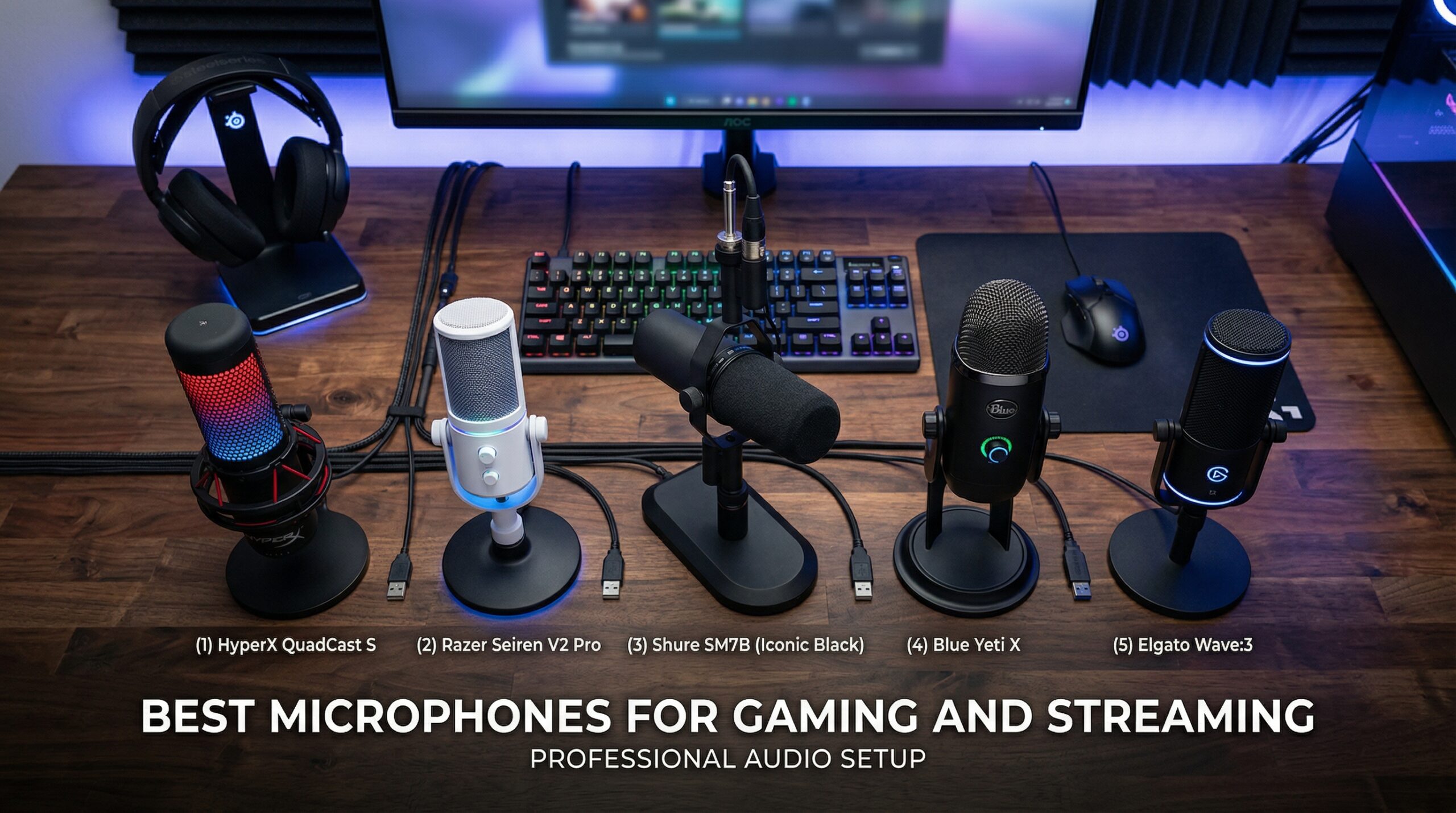 Best Microphones for Gaming and Streaming