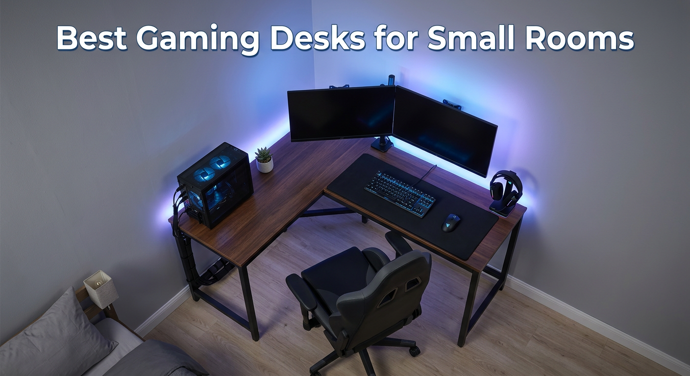 Best Gaming Desks for Small Rooms