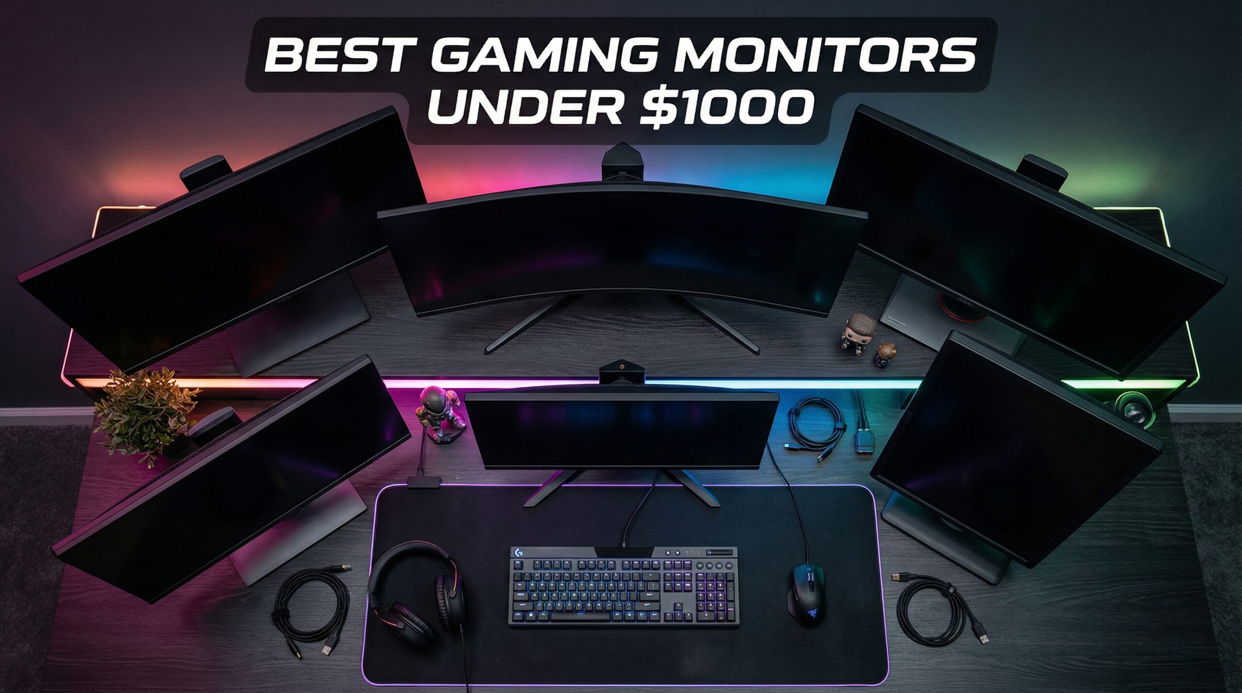 Best Gaming Monitors Under $1000