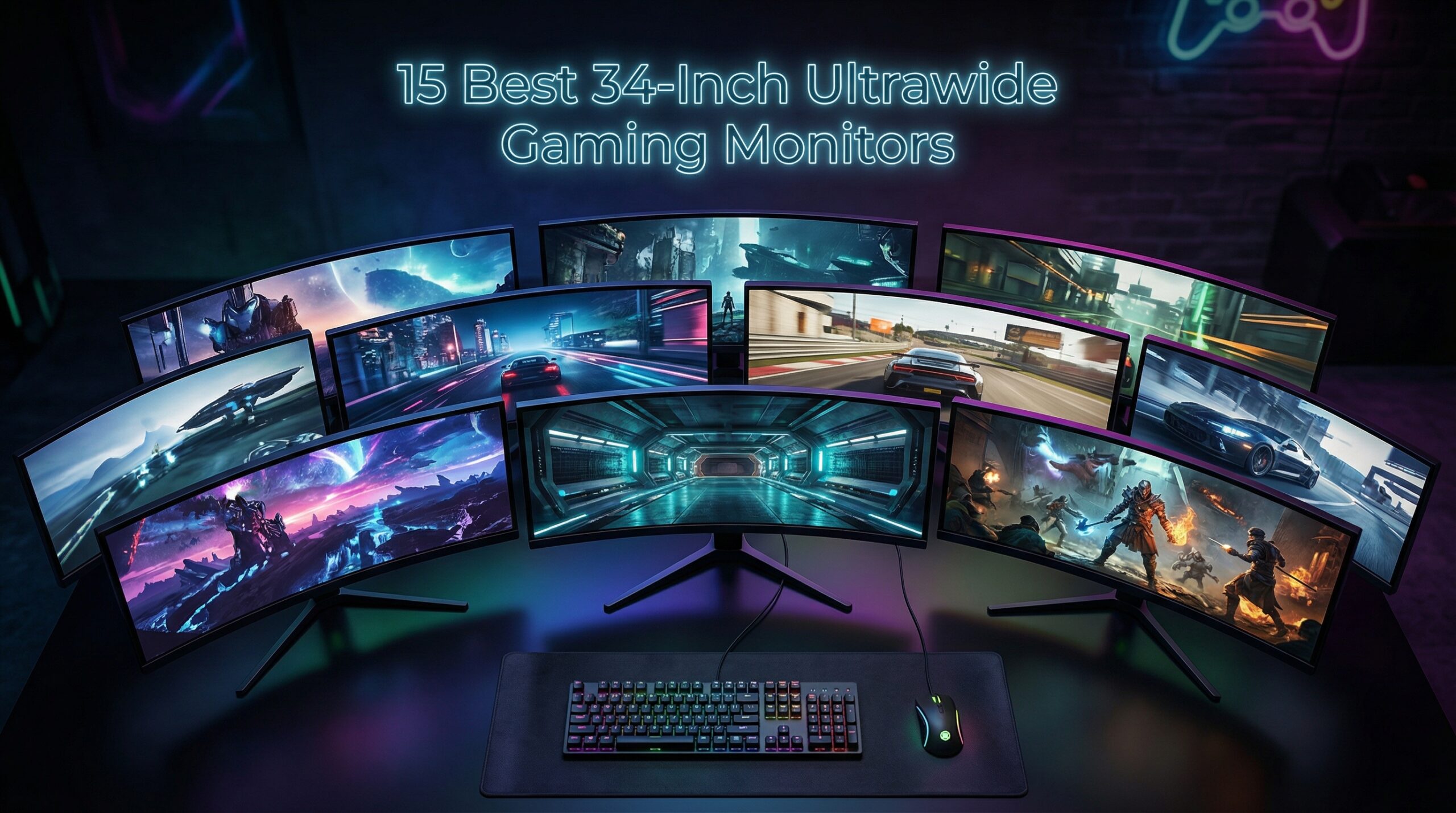 Best 34-Inch Ultrawide Gaming Monitors