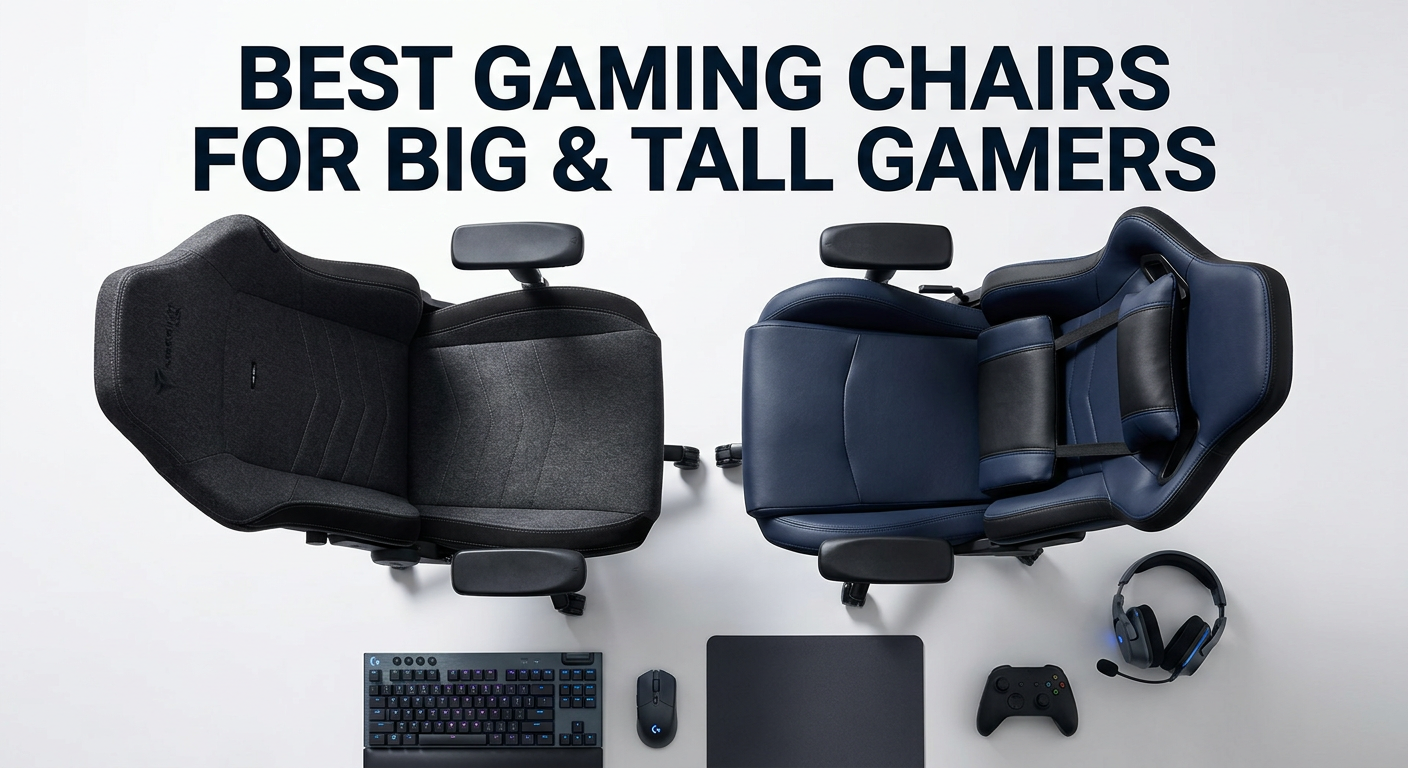 Best Gaming Chairs for Big and Tall Gamers