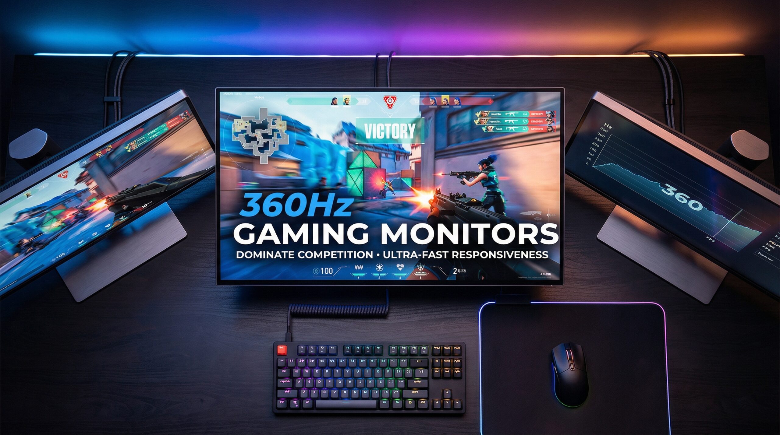 Best 360Hz Gaming Monitors for Competitive Play