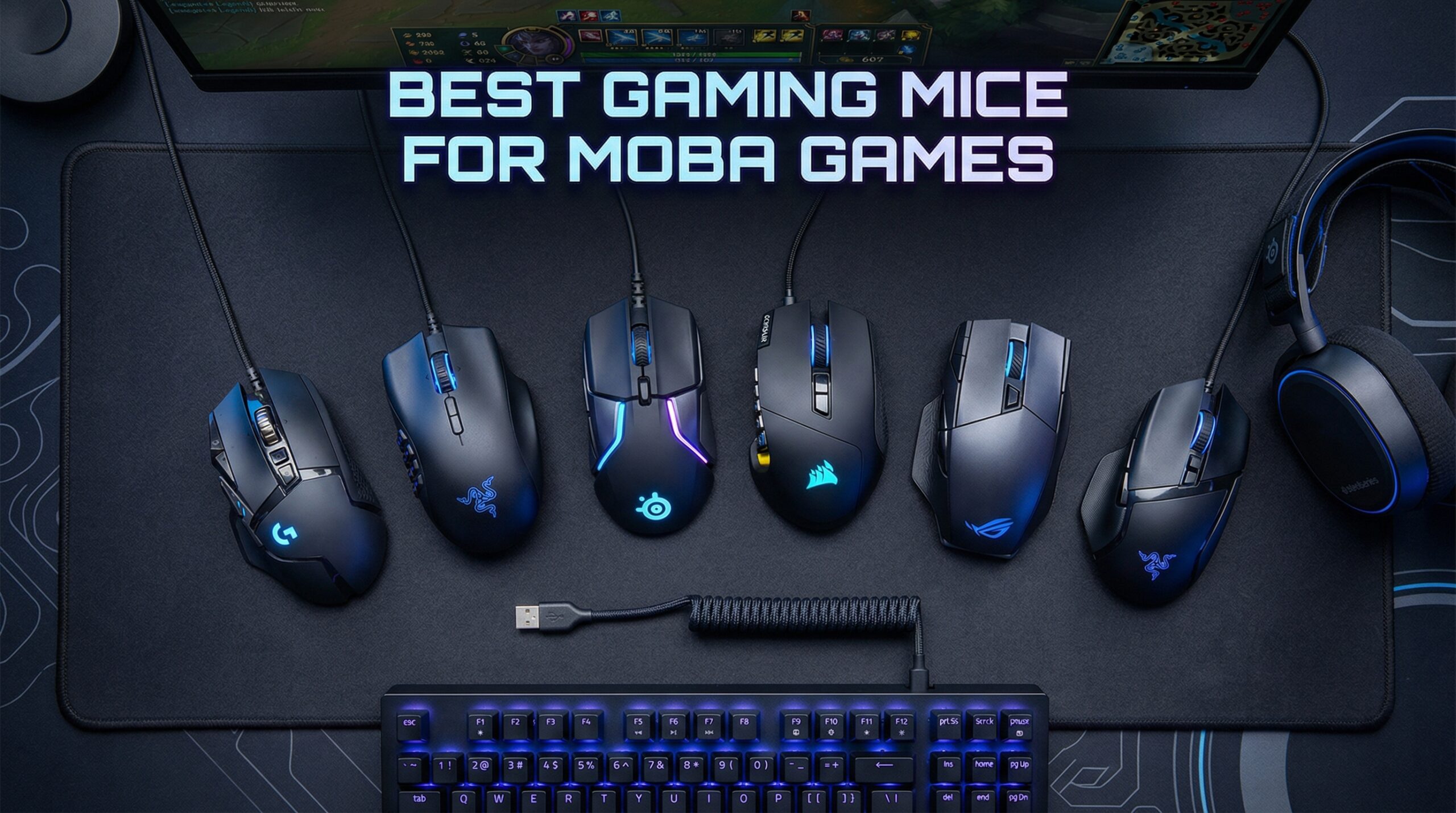 Best Gaming Mice for MOBA Games
