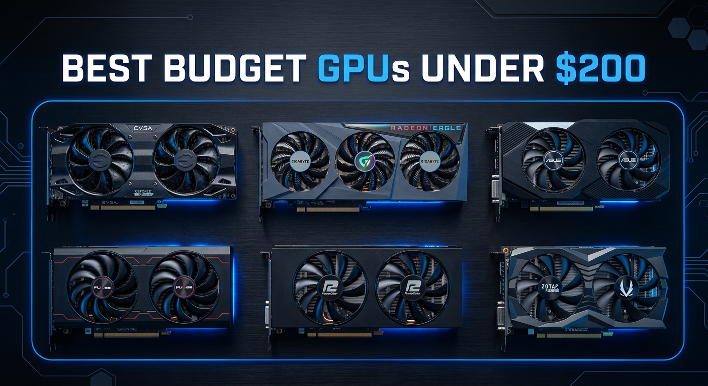 Best Budget GPUs Under $200