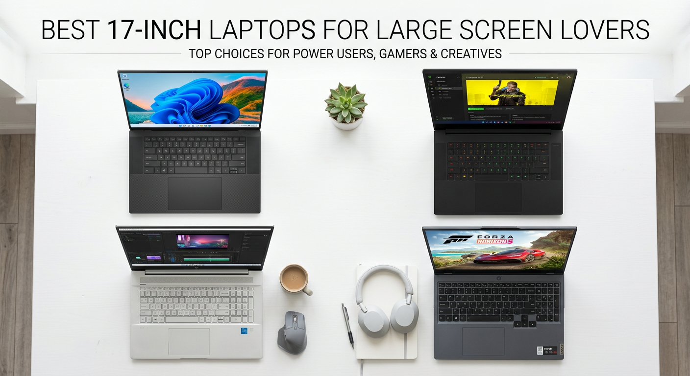 Best 17-Inch Laptops for Large Screen Lovers