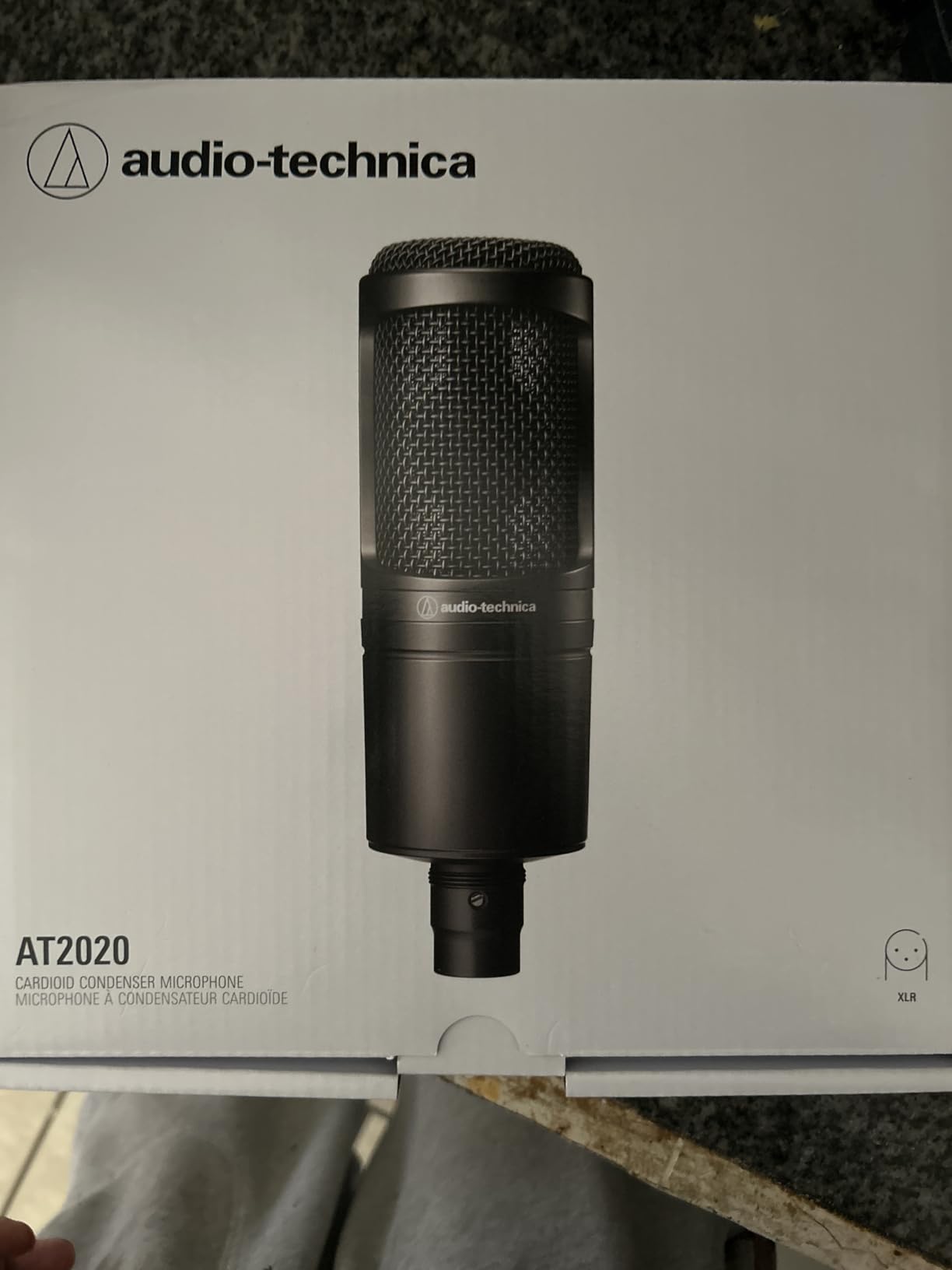 Audio-Technica AT2020 Cardioid Condenser Studio XLR Microphone customer photo 1