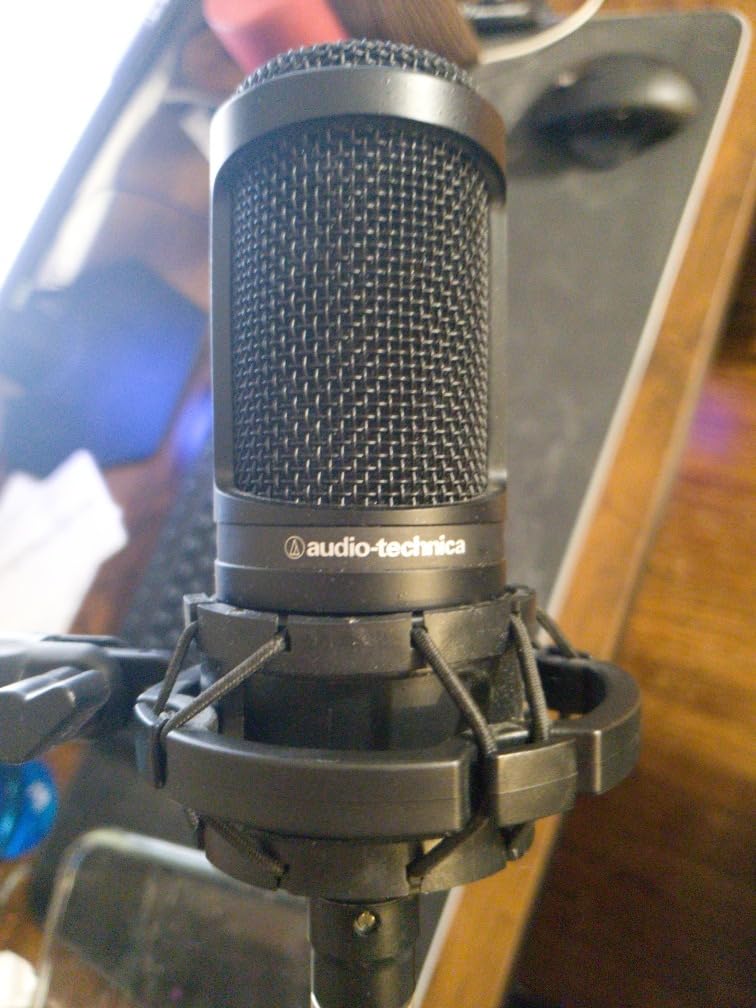 Audio-Technica AT2020 Cardioid Condenser Studio XLR Microphone customer photo 2