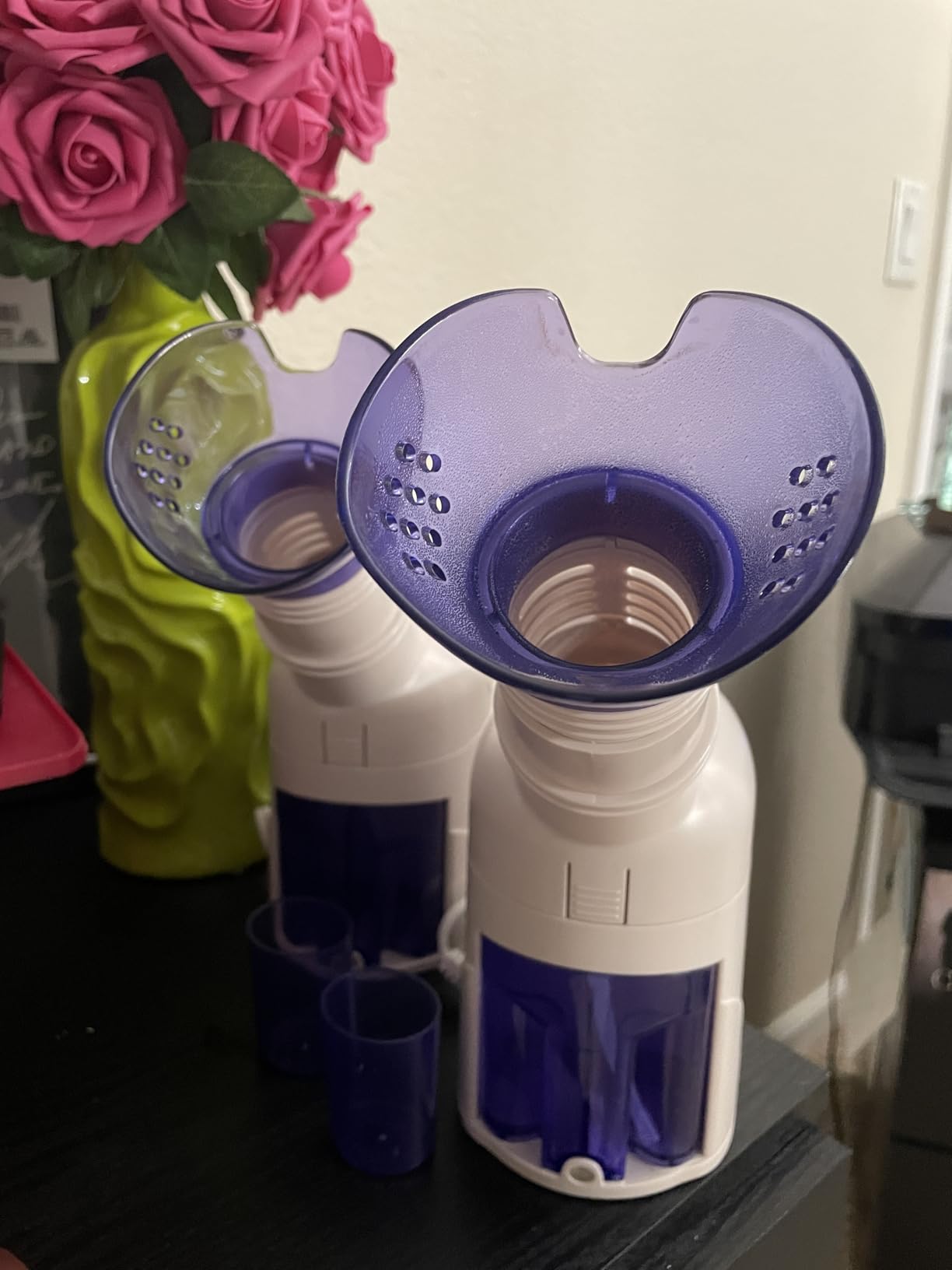 MABIS Facial Steamer, Steam Inhaler, FSA Eligible, Vaporizer or Vocal Steamer with Aromatherapy Diffuser customer photo 1