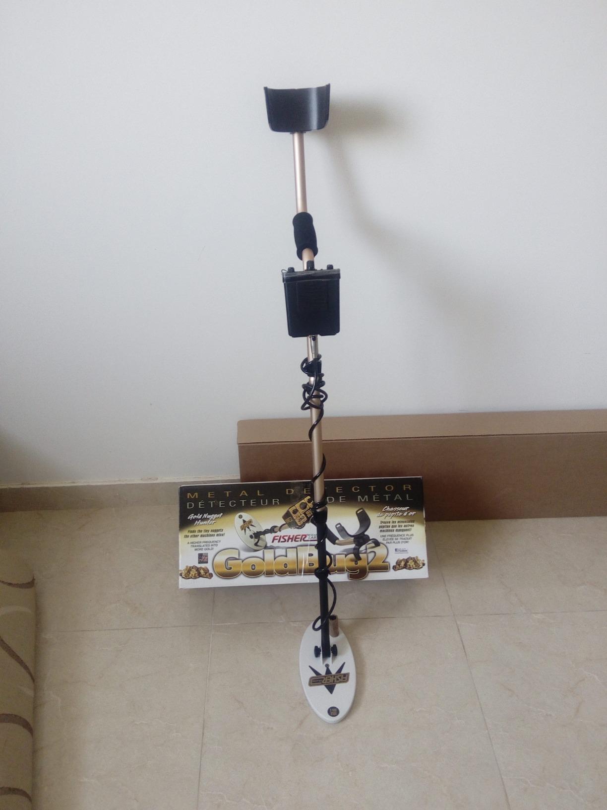 Fisher Gold Bug 2 Metal Detector with 10.5