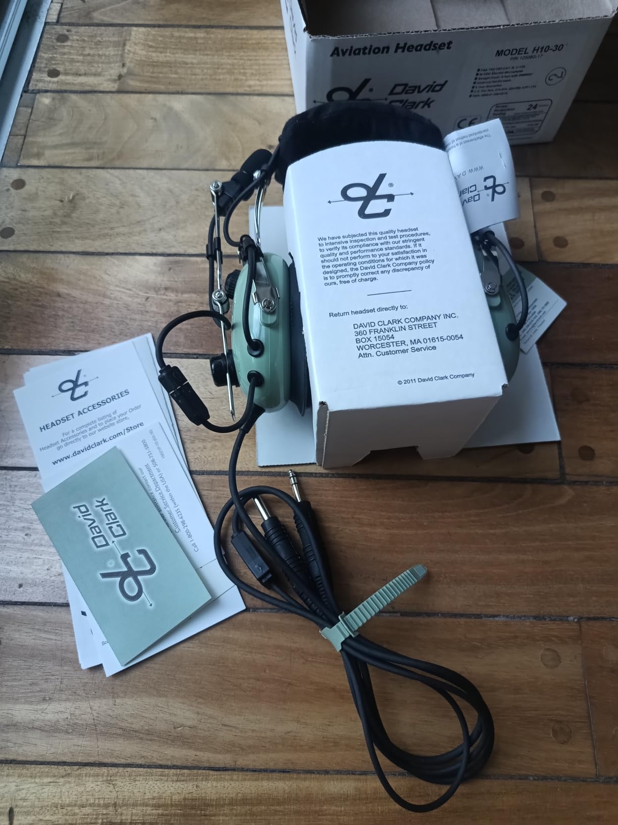 David Clark H10-30 Aviation Headset customer photo 1