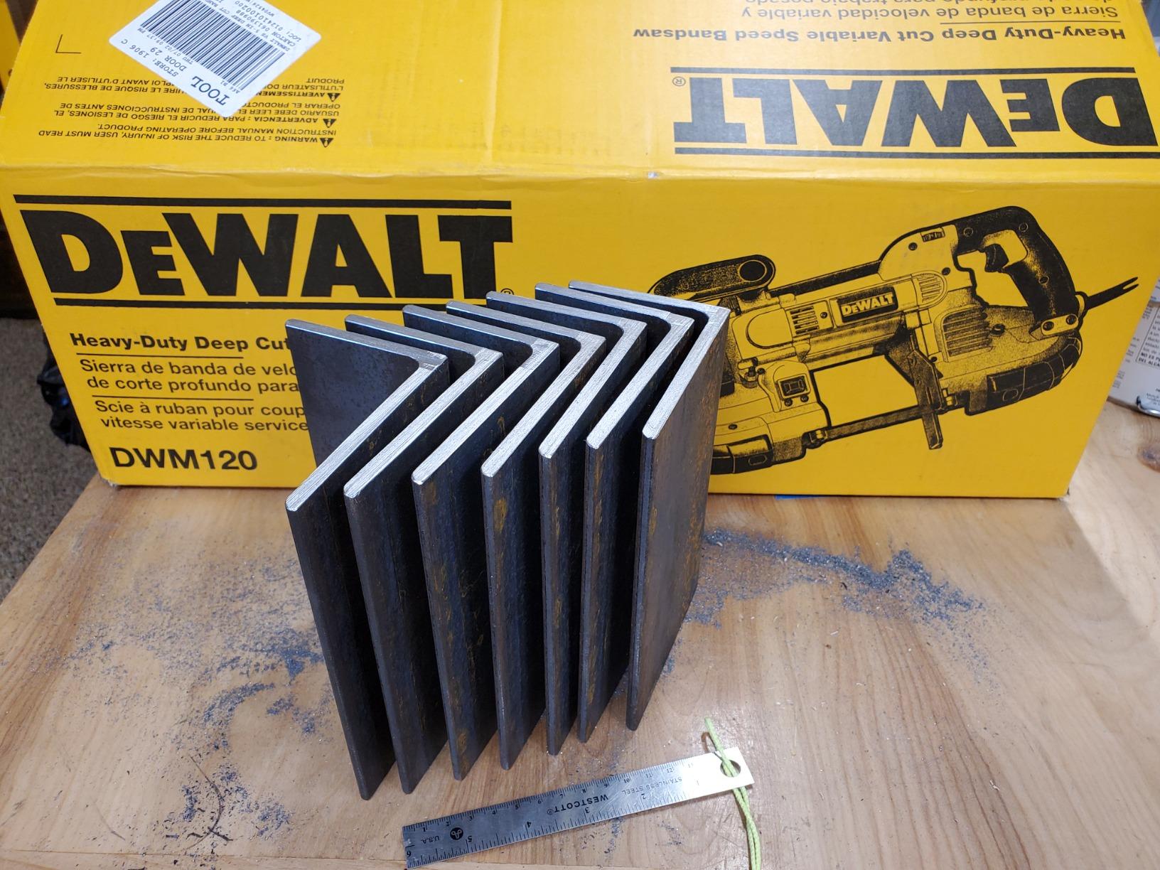 DEWALT Portable Band Saw, Deep Cut, 10 Amp, 5-Inch (DWM120) Corded customer photo 1