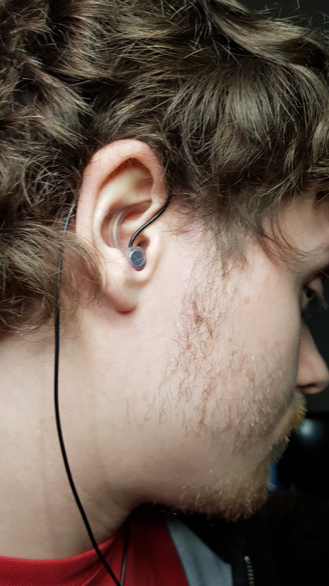 LOW NOISE IN-EAR BINAURAL MICROPHONES - HIGH SENSITIVITY - Black Cables with Straight Connector customer photo 1