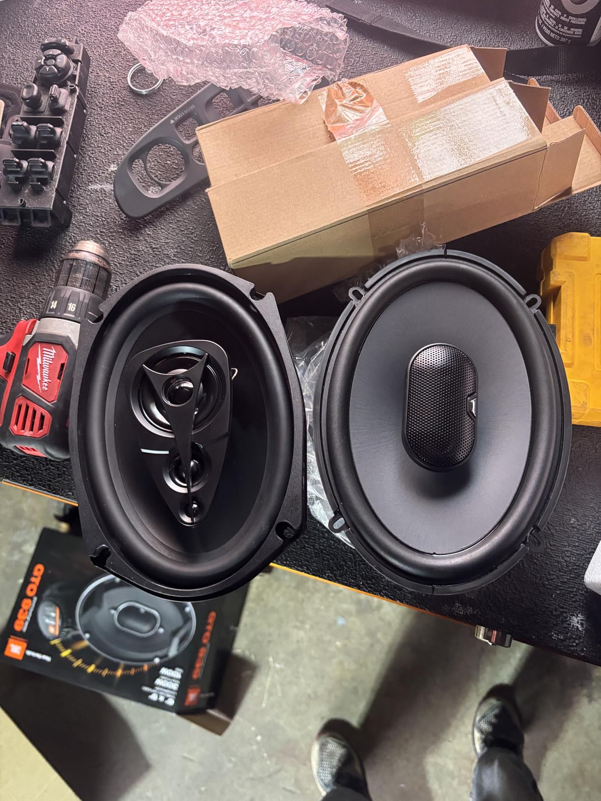 JBL GTO939 GTO Series 6x9-inch 300W 3 Way Black Car Coaxial Audio Speakers Stereo customer photo 2