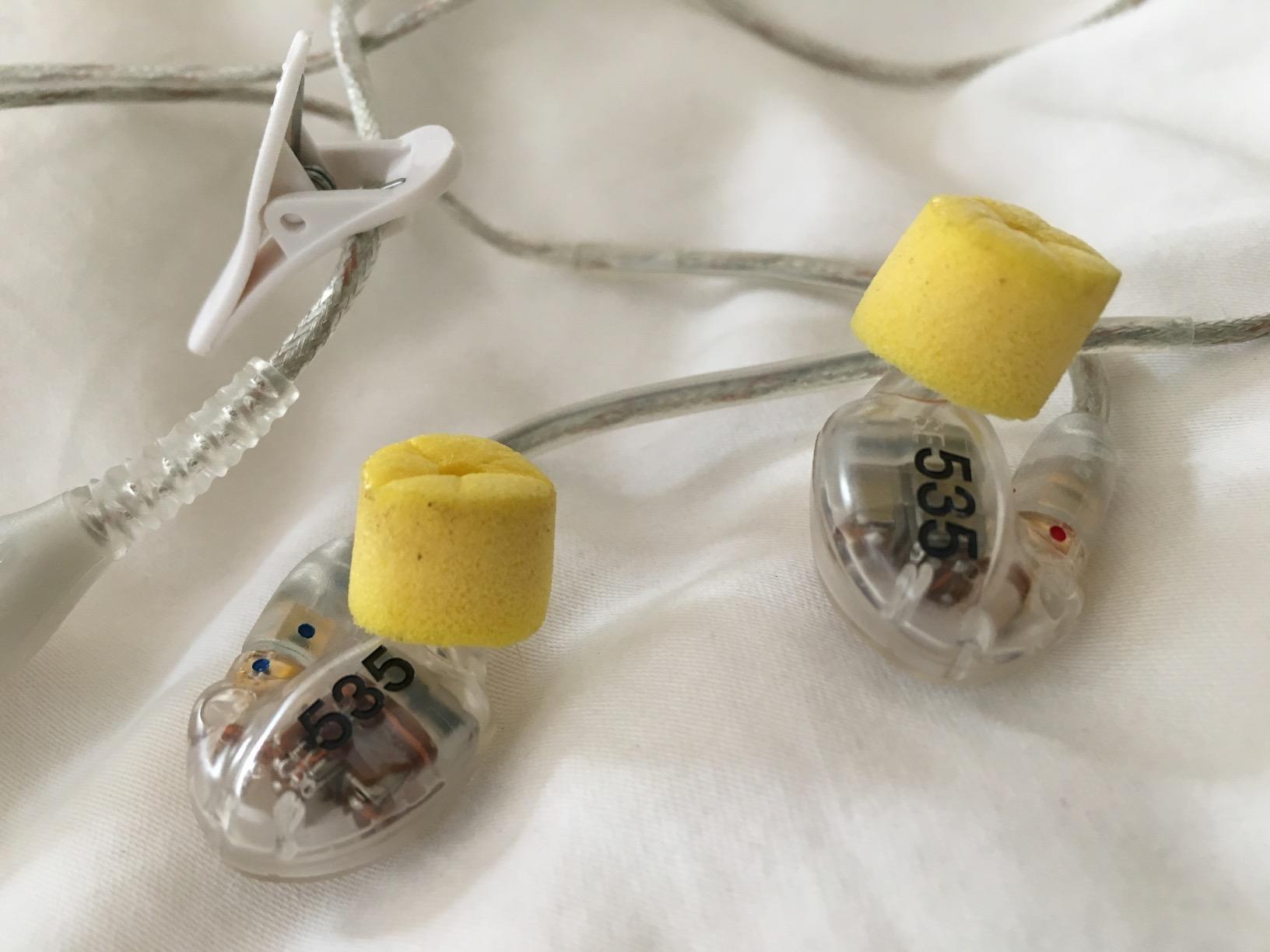 Shure SE535-CL Professional Sound Isolating Earphones - Clear customer photo 1