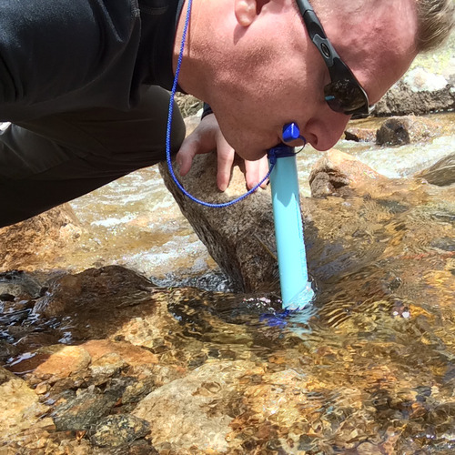 LifeStraw Personal Water Filter for Hiking, Camping, Travel, and Emergency Preparedness customer photo 2