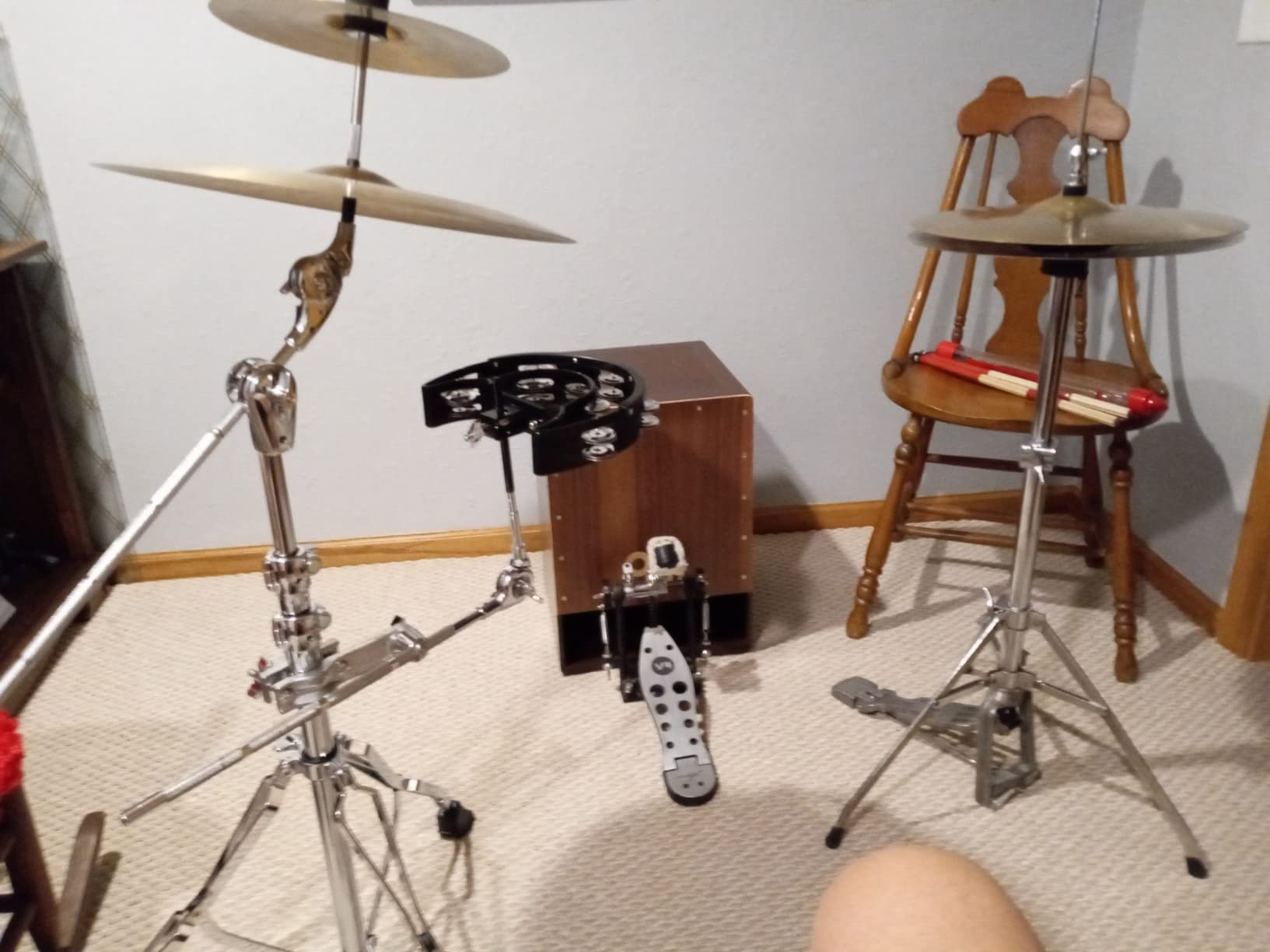 Meinl Subwoofer Bass Cajon Box Drum with Internal Snares - NOT MADE IN CHINA - American White Ash Playing Surface, 2-YEAR WARRANTY (SUBCAJ1AWA) customer photo 2