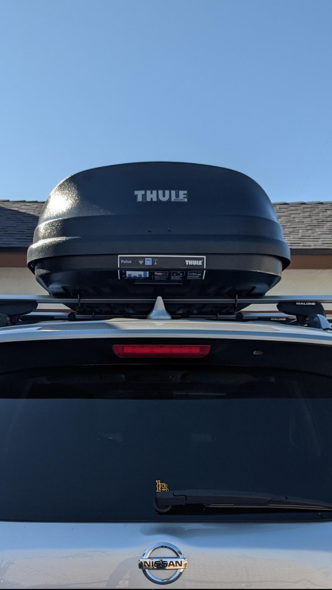 Thule 614 Pulse Cargo Box, Medium, Black customer photo 1