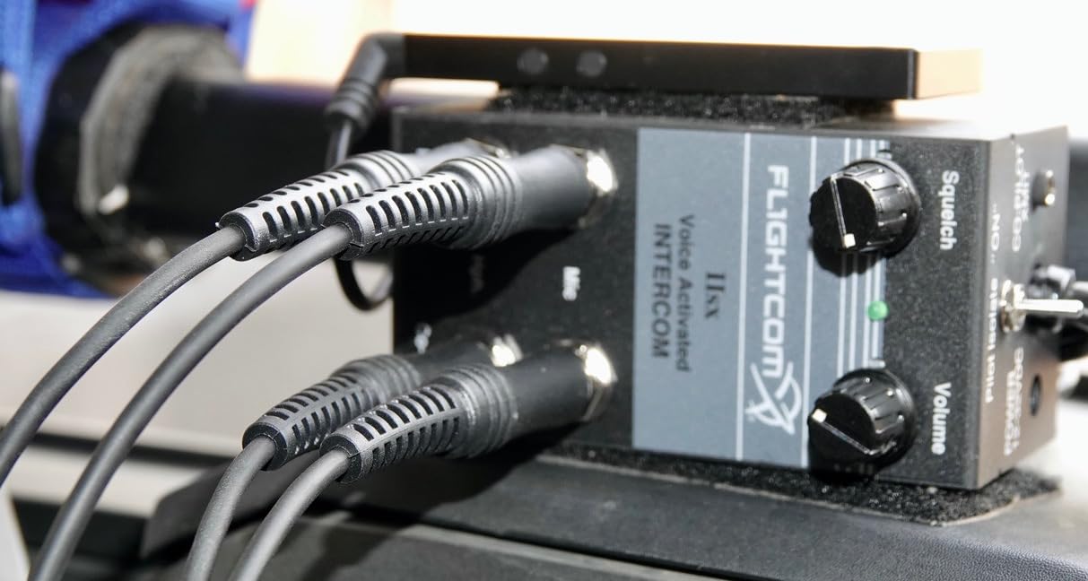 Flightcom Model IISX Voice Activated Portable Aviation Intercom customer photo 1