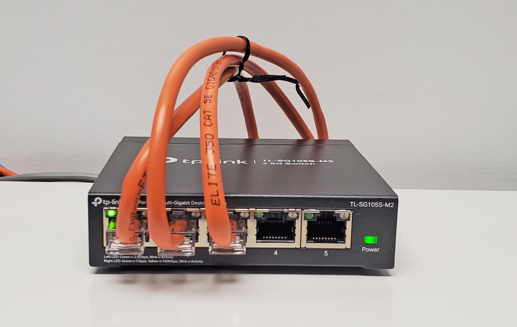 TP-Link 8 Port Gigabit Ethernet Network Switch - Ethernet Splitter | Plug & Play | Fanless | Sturdy Metal w/ Shielded Ports | Traffic Optimization | Unmanaged | Lifetime Protection (TL-SG108) customer photo 2