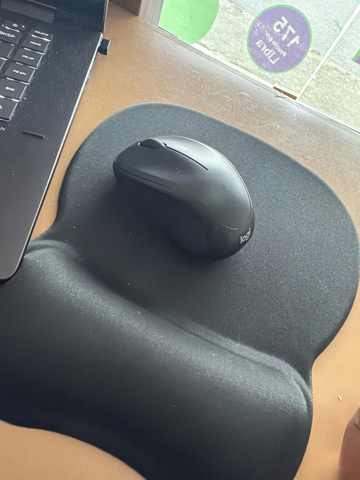Logitech M317 Wireless Mouse, 2.4 GHz with USB Receiver, 1000 DPI Optical Tracking, 12 Month Battery, Compatible with PC, Mac, Laptop, Chromebook - Blue customer photo 1