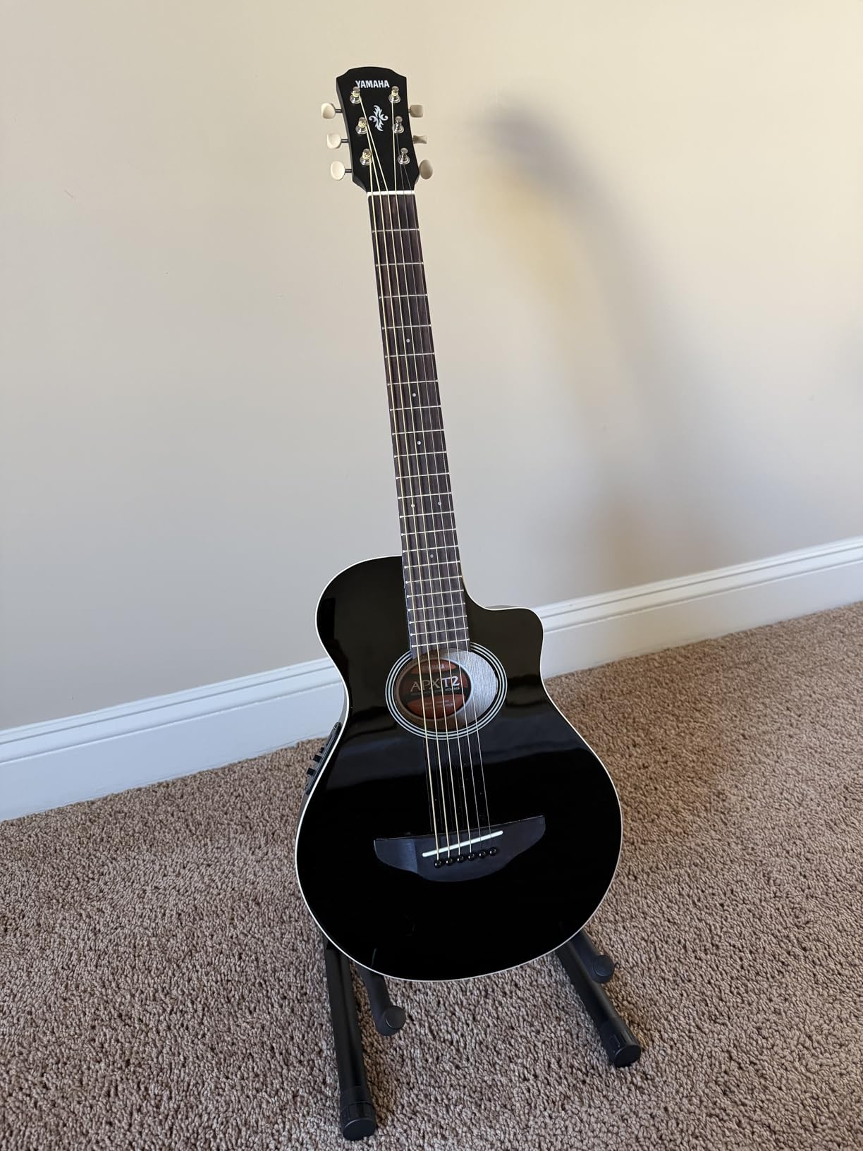 Yamaha APXT2 3/4-Size Acoustic-Electric Guitar - Black customer photo 1