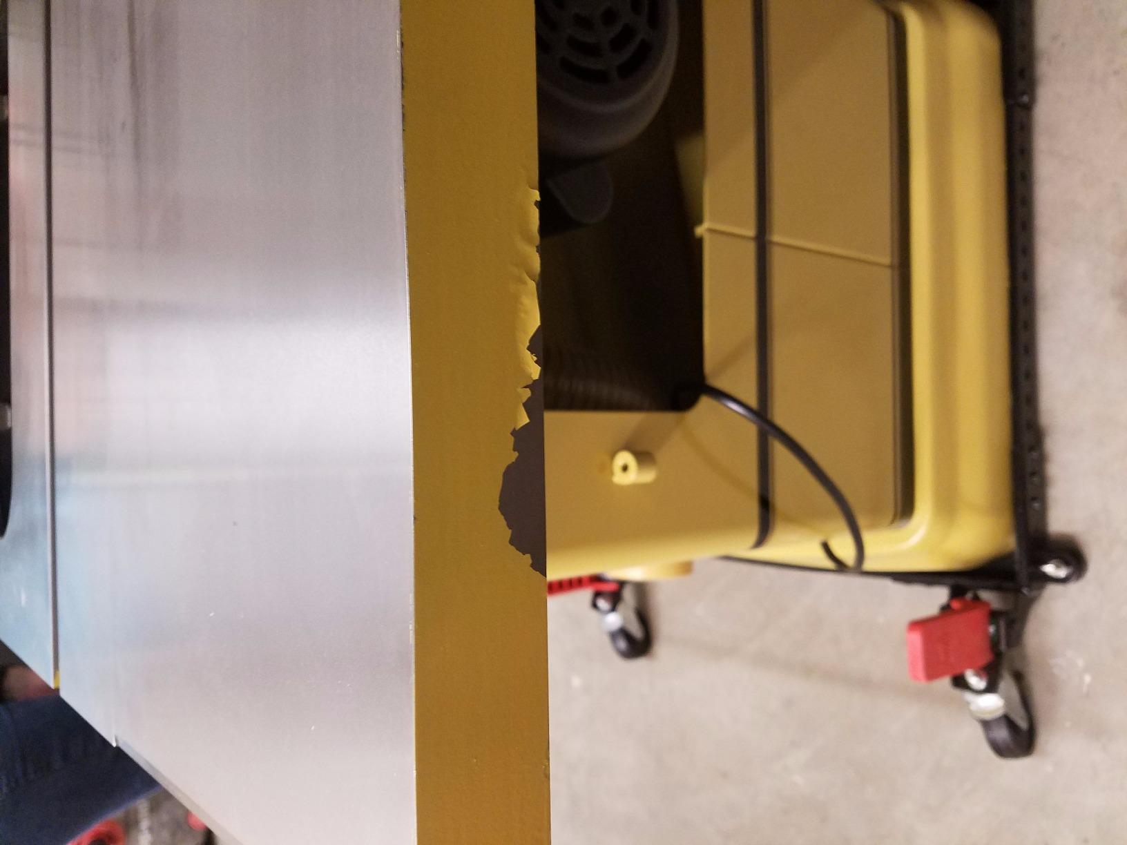 Powermatic 10-Inch Table Saw, 52-Inch Rip, 1-3/4 HP, 115/230V 1Ph (Model PM1000) customer photo 2